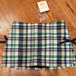 NWT The Beaufort Bonnet Company clays club skort Nantucket navy size 4T